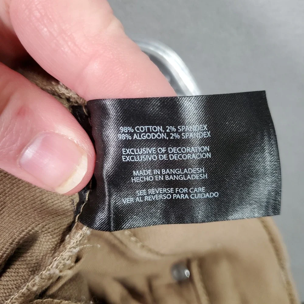 Banana Republic Pants Men 34x30 Tan Stretch 5 Pocket Casual Classic Minimal Golf